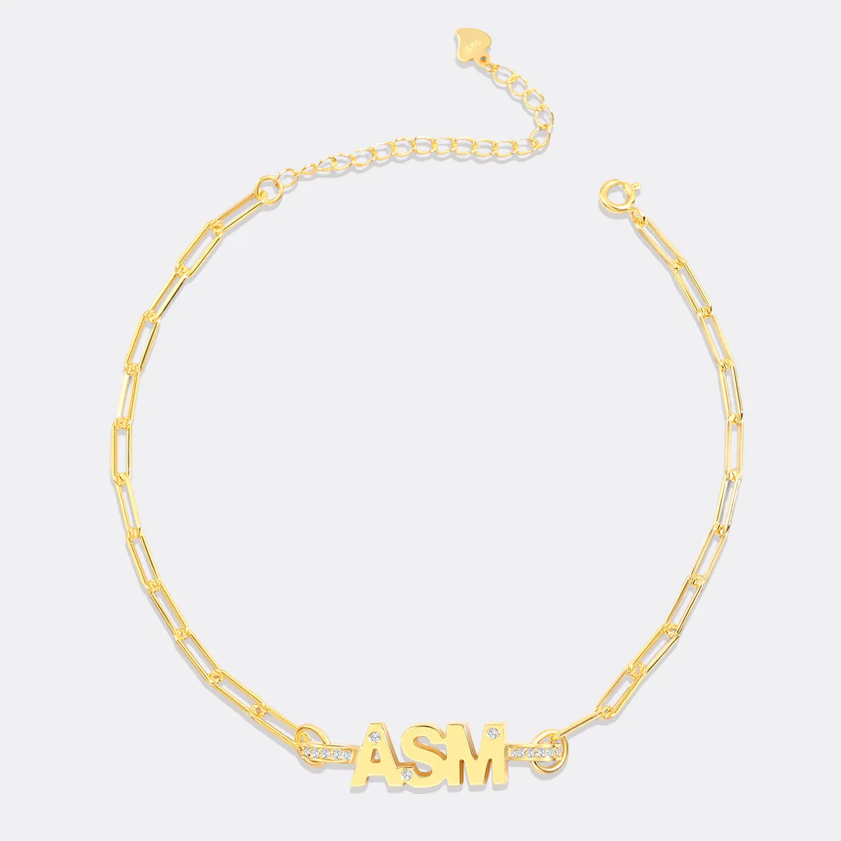 Mini Initial Custom Bracelet